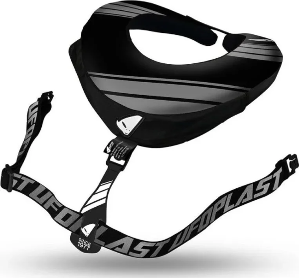 Bulldog Oversize Neck Support Black, Gray -0