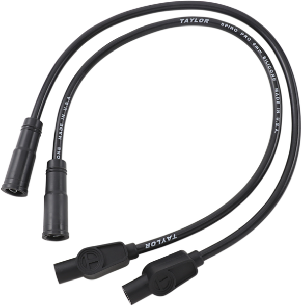 8mm Custom-fit Spark Plug Wire Kit Black, 1, nordicamoto.ro