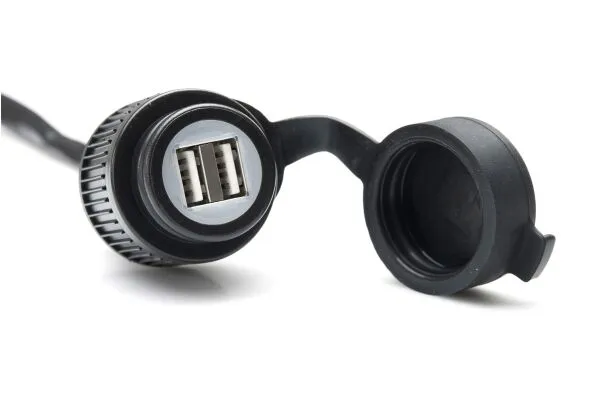 Priză de încărcare dublu USB cu cablu de conectare SW-Motech EMA0010711300-1