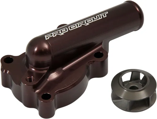 Water Pump Cover With Impeller Brown-0