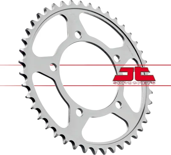 JT SPROCKETS Steel Rear Sprocket Natural -0