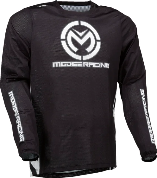MOOSE RACING Sahara Jersey Black, White  2XL, 15, nordicamoto.ro