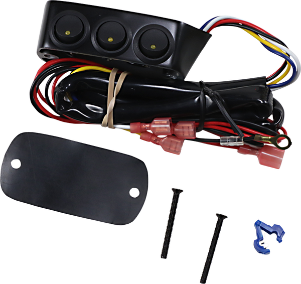 Led Switch Block Assembly Black, 1, nordicamoto.ro