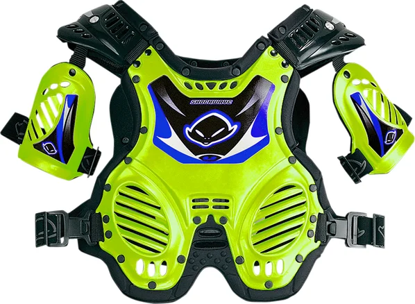 Child Shockwave Chest Protector Black, Yellow ONE SIZE, 1, nordicamoto.ro