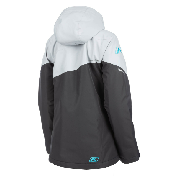 Geaca Dama Snowmobil Klim Allure Insulated Arctic Teal - High-rise-22