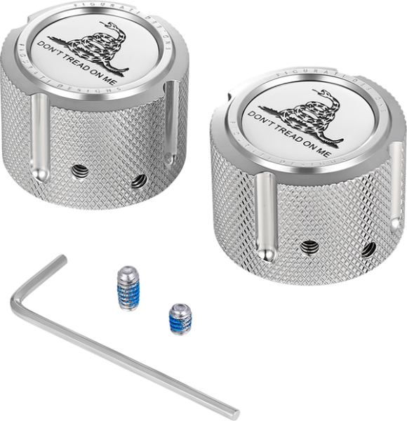 Front Axle Nut Cover Silver, 4, nordicamoto.ro