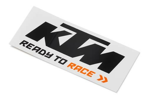 Sticker KTM Logo Black White