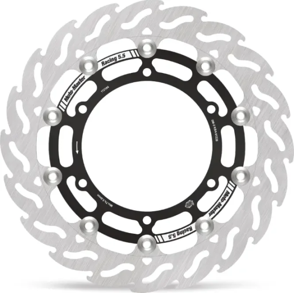 Seria Flame – Rotor Race Black, oțel inoxidabil, 1, nordicamoto.ro