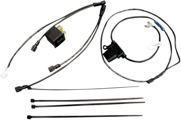 Magnum Electric Horn Hardware Kit Black, 1, nordicamoto.ro