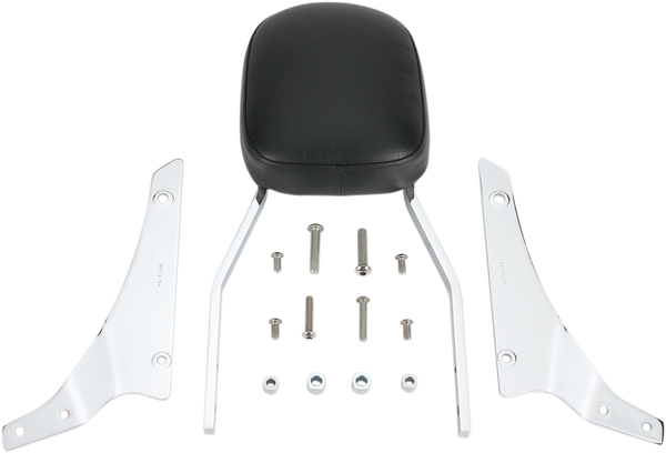 Square Sissy Bar Kit Chrome, 2, nordicamoto.ro