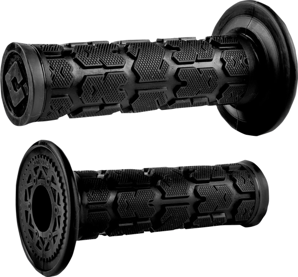 Rogue Mx Single Ply Grips Black-1