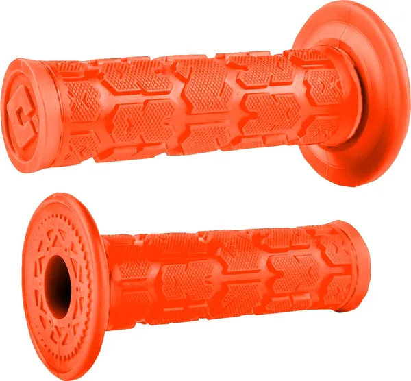 Rogue Mx Single Ply Grips Orange-2