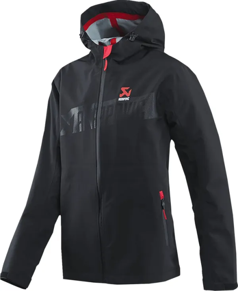 Corpo Rain Jacket Red, Black -4