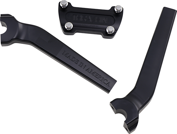 Handlebar Riser Black, 1, nordicamoto.ro