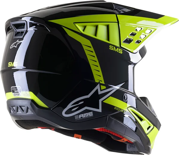 Supertech M5 Beam Helmet Black, Yellow M, 1, nordicamoto.ro