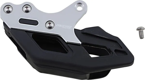 MOOSE RACING Mr-1 Colored Al Chain Guide Black, Silver, Anodized 