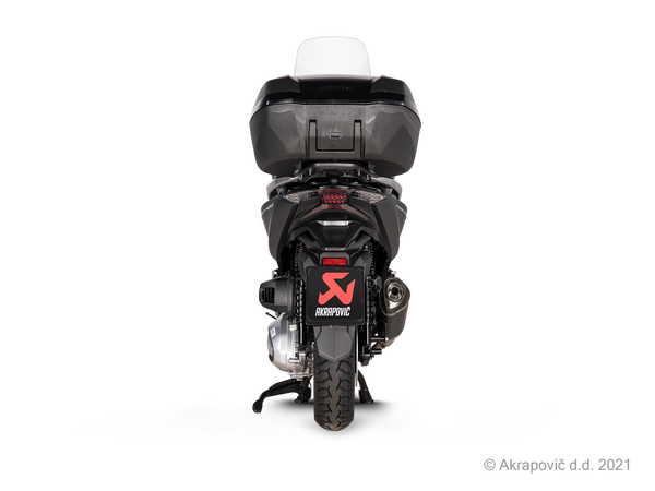 Slip-on Line Muffler Scooter Black -2