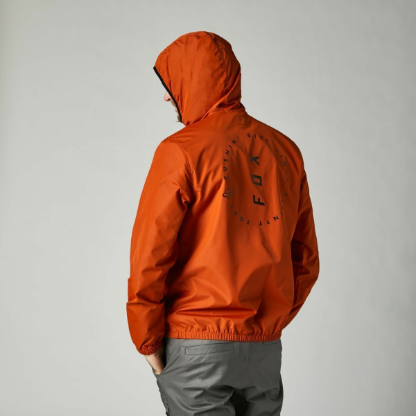 Geaca Fox Windbreaker Orange-0