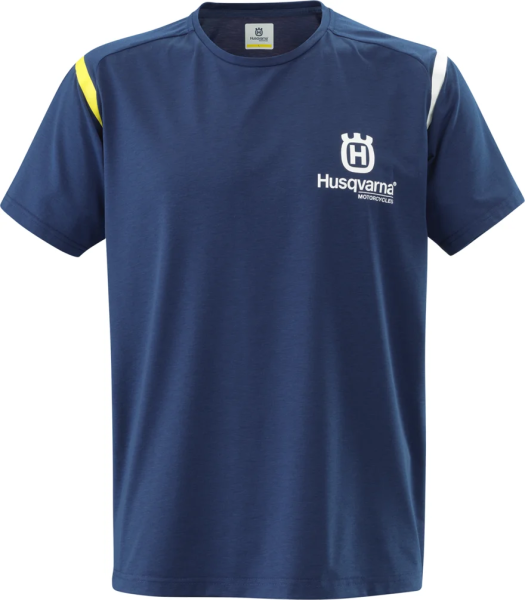 Tricou Husqvarna Team Blue-1