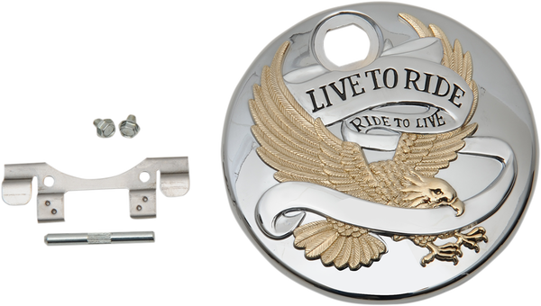 (r)live To Ride(r) Fuel Console Door Gold, 2, nordicamoto.ro