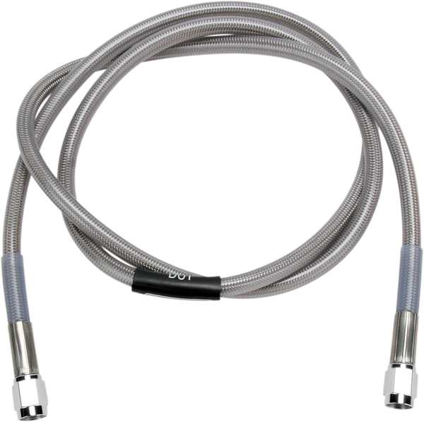 Street Legal Universal Brake Lines Silver, Clear-coated, 1, nordicamoto.ro