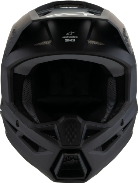 Casca Copii Alpinestars S-M3 Solid Black-2