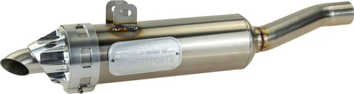 Mud Editon Slip-on Muffler Silver, 1, nordicamoto.ro