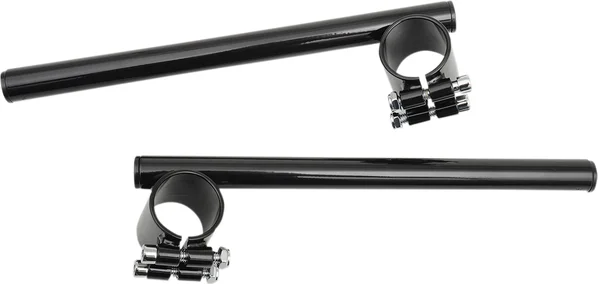 7-8 Steel Clip-on Handlebar Silver, 2, nordicamoto.ro