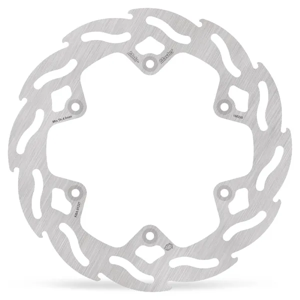 Flame Series Fixed Rotor Silver-1
