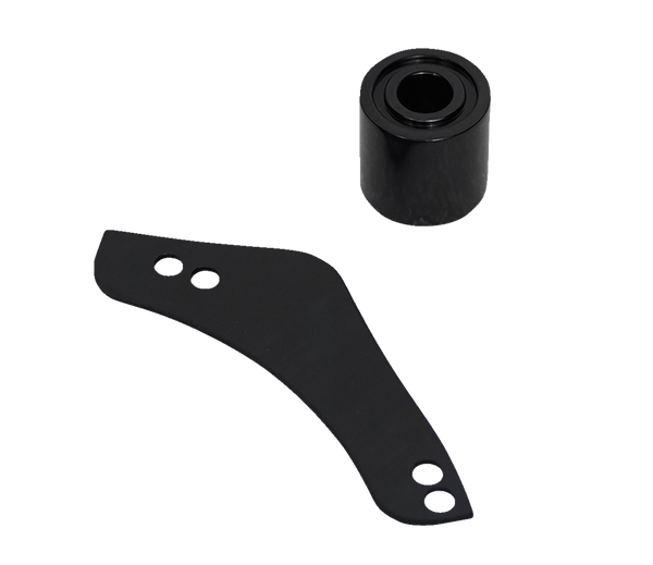 Replacement Breather Bolt Cover Plates Black, 2, nordicamoto.ro