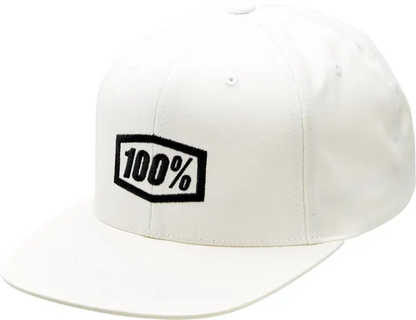 Sapca 100% Icon Snapback White-1