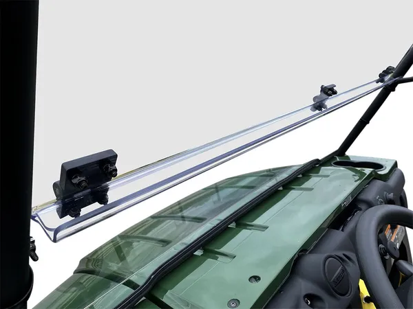 Deluxe Full Folding Windshield Clear -3
