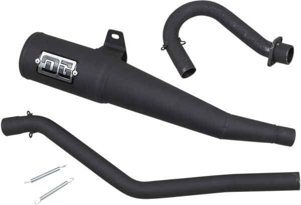 Rcm 4-stroke Exhaust System Black, 1, nordicamoto.ro