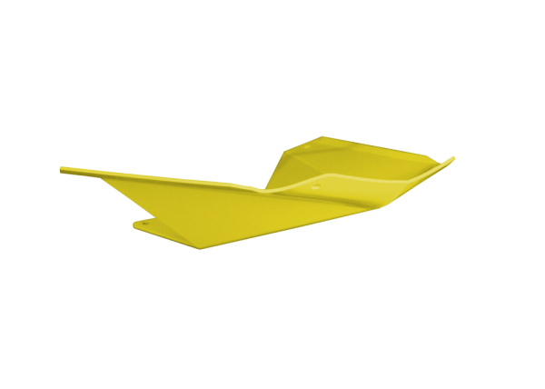 *SPI Skid Plate "Sport Series" Ski-Doo Rev Gen 4 Flo Yellow, 1, nordicamoto.ro