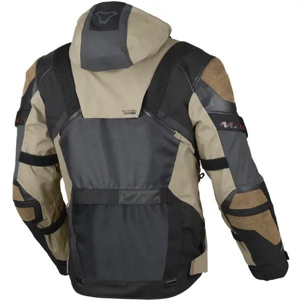 Geaca textil impermeabila touring/adventure MACNA TRYTON Night Eye™ XL Maro/Negru, 140, nordicamoto.ro