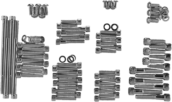 Socket-head Bolt Set Black Chrome, 1, nordicamoto.ro
