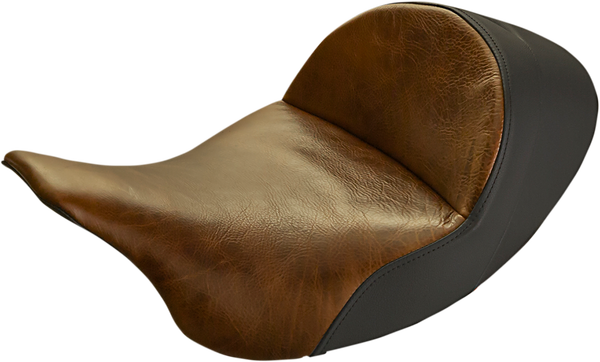 Lariat Low Solo Seat Brown, 1, nordicamoto.ro