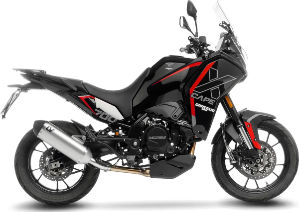 Tobă de eșapament LeoVince LV-14 Slip-On pentru Moto Morini X-Cape 700, 5, nordicamoto.ro