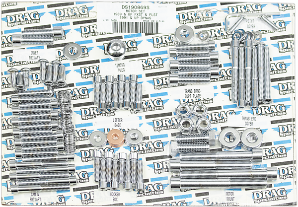 Bolt Set Silver, 1, nordicamoto.ro