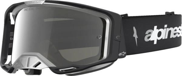 Vision 8 Amber Goggle Silver, Black, 1, nordicamoto.ro