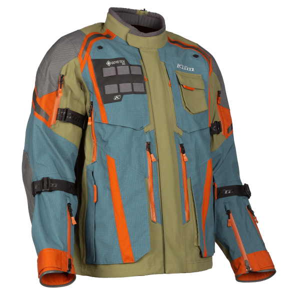 Geaca Moto Textila Klim Badlands Pro A3 Petrol - Potter's Clay-1