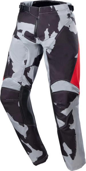 Pantaloni Copii Alpinestars Racer Tactical S23 Camo Grey/Yellow-1