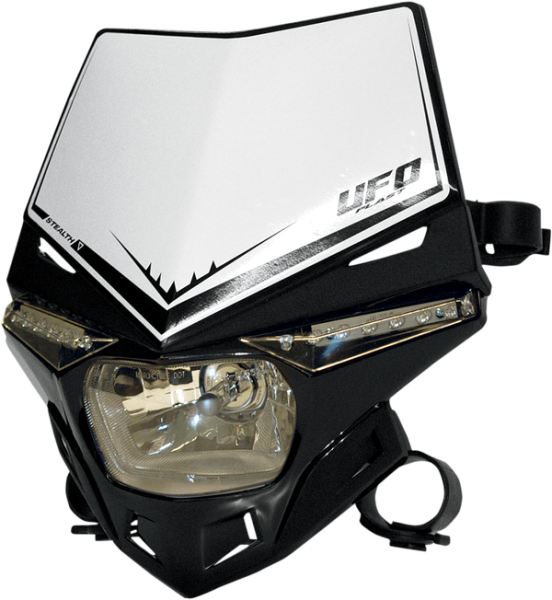 Two-piece Stealth Headlight System White 