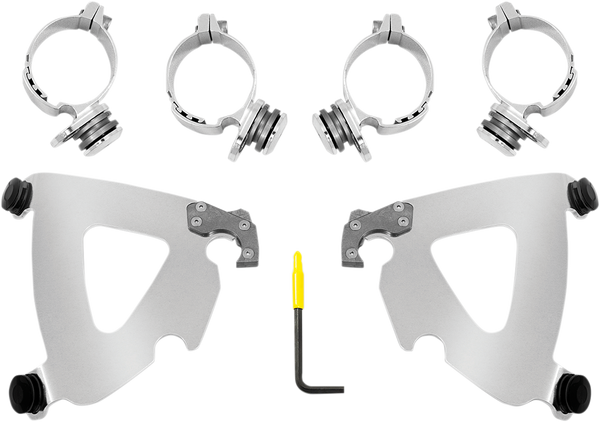 Road Warrior Trigger-lock Mount Kit Polished, 1, nordicamoto.ro