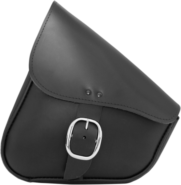 Leather Swingarm Bag Black, 1, nordicamoto.ro