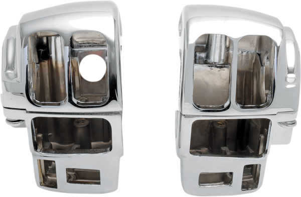 Handlebar Switch Housing Kit Silver, 2, nordicamoto.ro