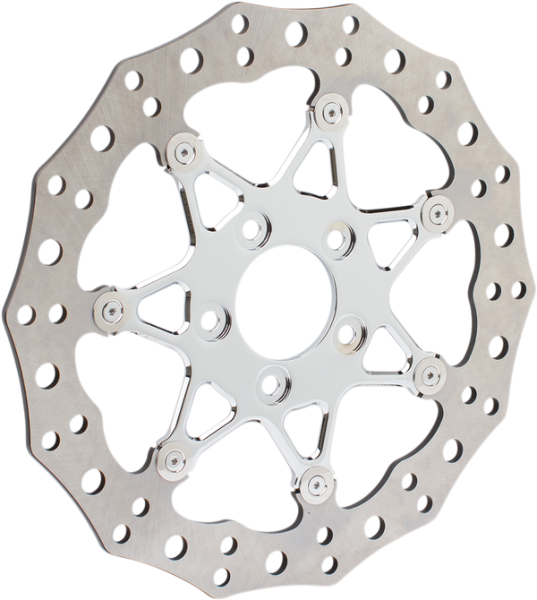 Two-piece Floating Brake Rotor Chrome, 1, nordicamoto.ro