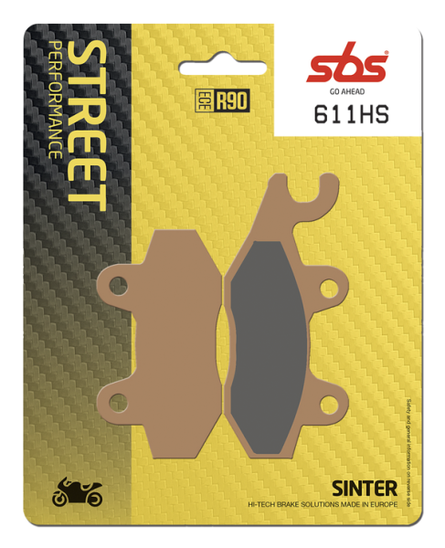 Hs Street Excel Sintered Front Brake Pads, 1, nordicamoto.ro