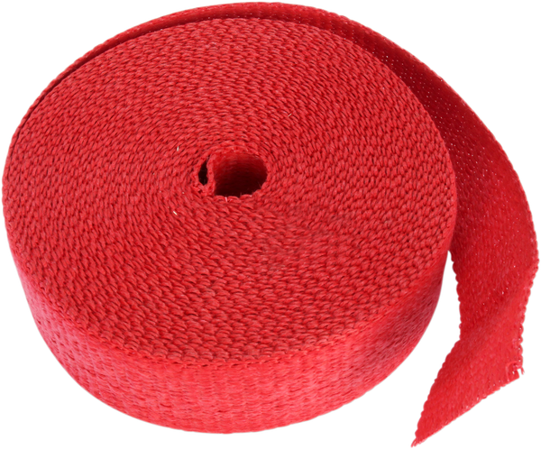 Fiberglass Exhaust Wrap Red, 1, nordicamoto.ro