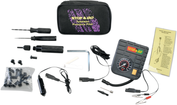Tubeless Puncture Pilot Kit Black, 1, nordicamoto.ro